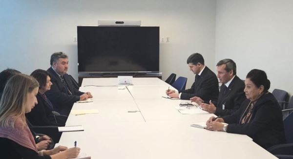 Глава МИД Туркменистана провёл ряд встреч на 80-й сессии Генассамблеи ООН