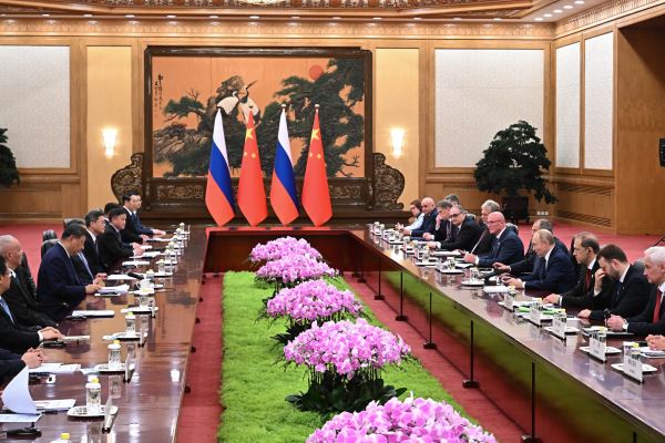 Россия и Китай подписали 22 документа о сотрудничестве