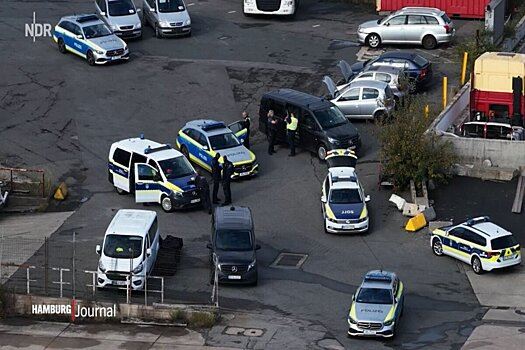 Полиция Гамбурга арестовала двух наркокурьеров в портовом терминале Освальдкай