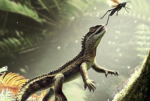 Найдена уникальная ископаемая рептилия с треугольными зубами