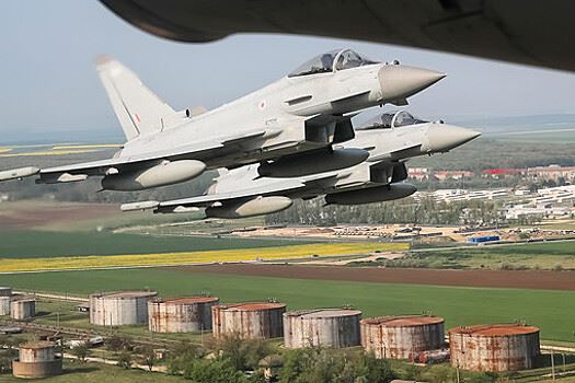 ВВС Британии совершили полет над Польшей в рамках операции "Восточный часовой"