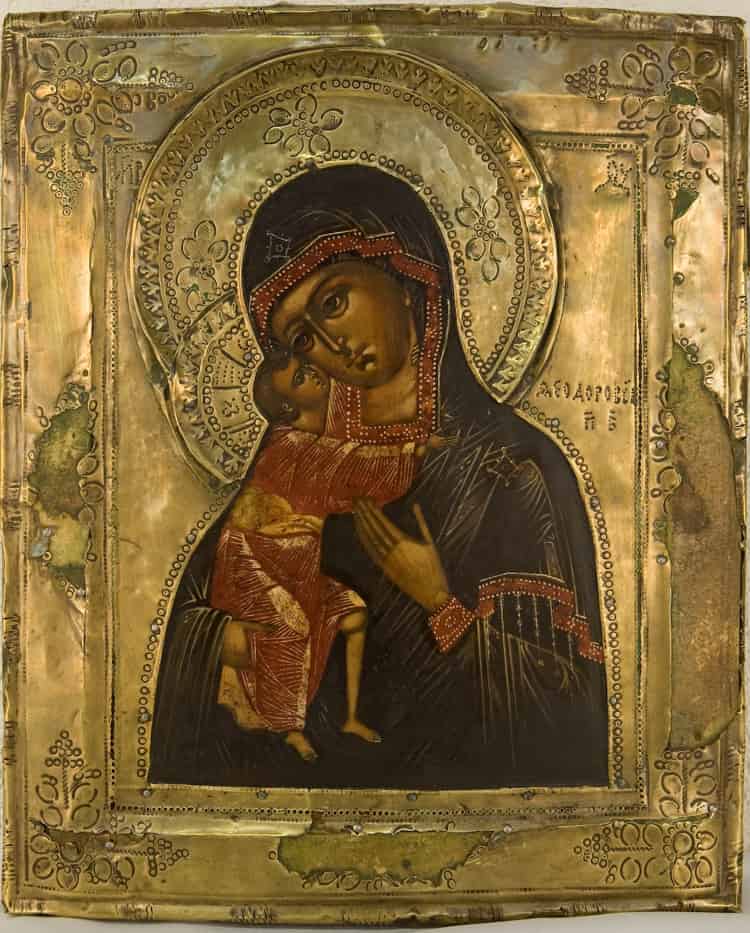 Донской монастырь и его святыня - икона Божией Матери Федоровская