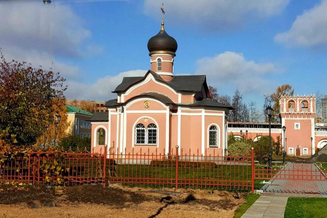 Донской монастырь в Москве