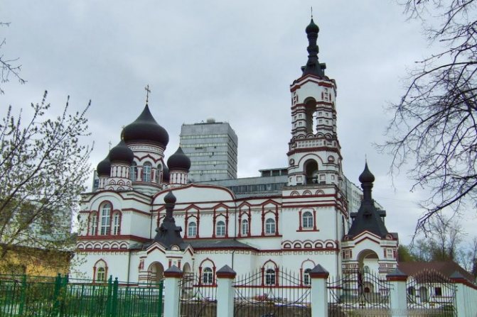 Храм Димитрия Солунского на Благуше, Москва. Адрес, история