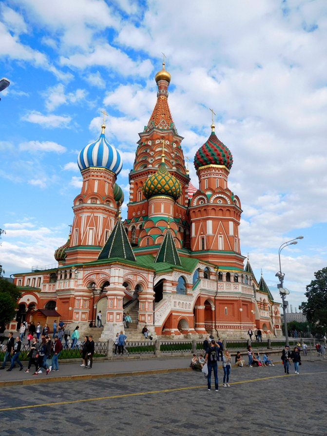 Храм Василия Блаженного в Москве