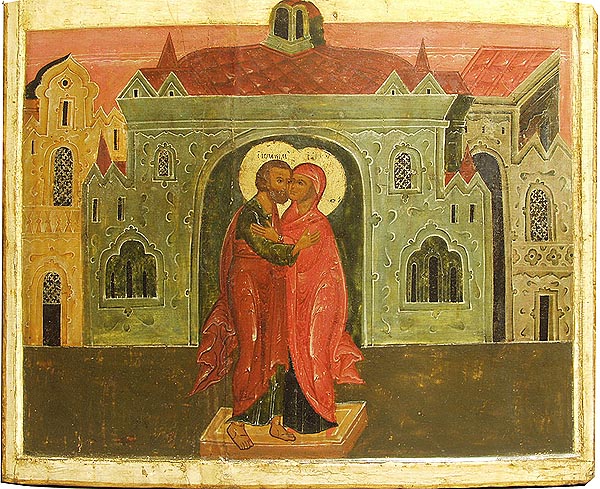 Икона Иоаким и Анна