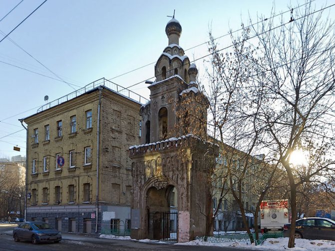 Колокольня старообрядческого храма святой Екатерины. Москва