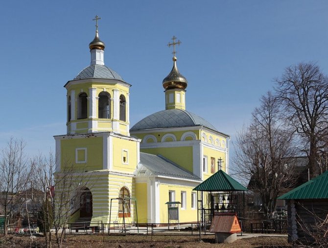 Московская область Подольский район Никольское Церковь Николая ...