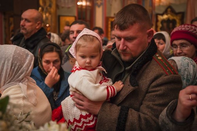 На рождественском богослужении в Дивеево