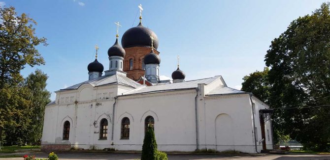 никольская церковь в введенском островном монастыре