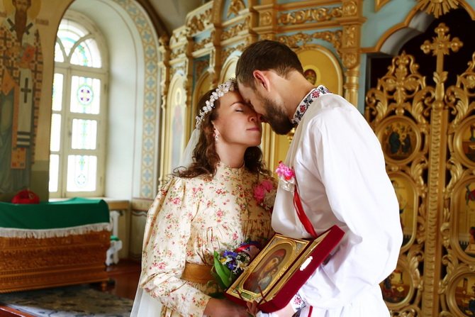 Православные супруги