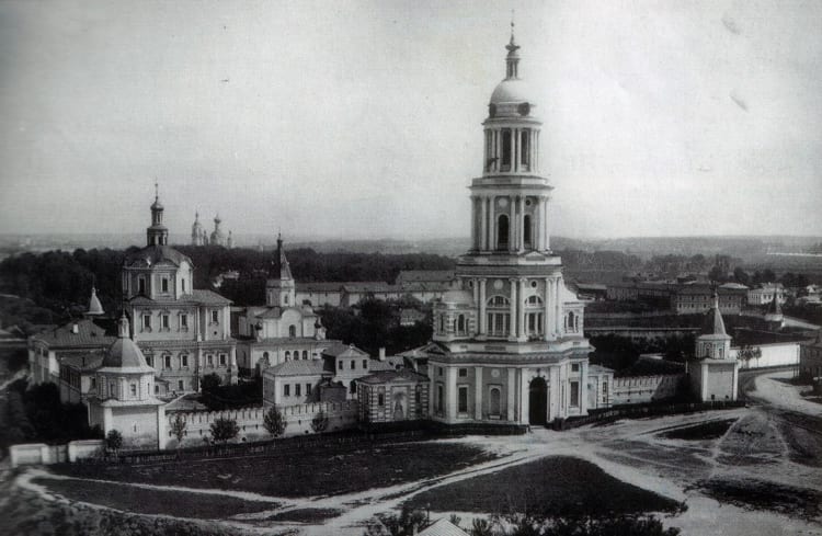 В прошлые века Спасо-Андроников монастырь восхищал своим архитектурным ансамблем