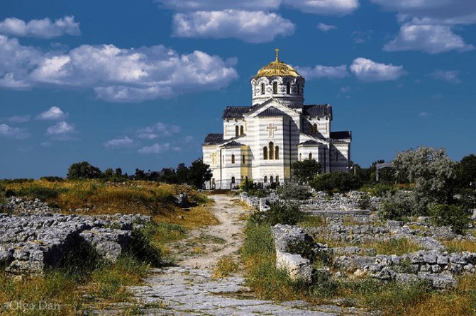 Владимирский кафедральный собор в Херсонесе Севастополь фото